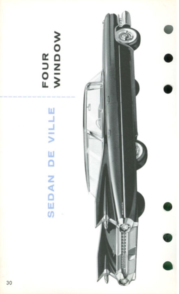 1959 Cadillac Salesmans Data Book Page 103